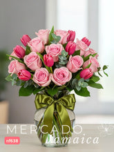 Tulipanes Fucsias en Clave Rosa